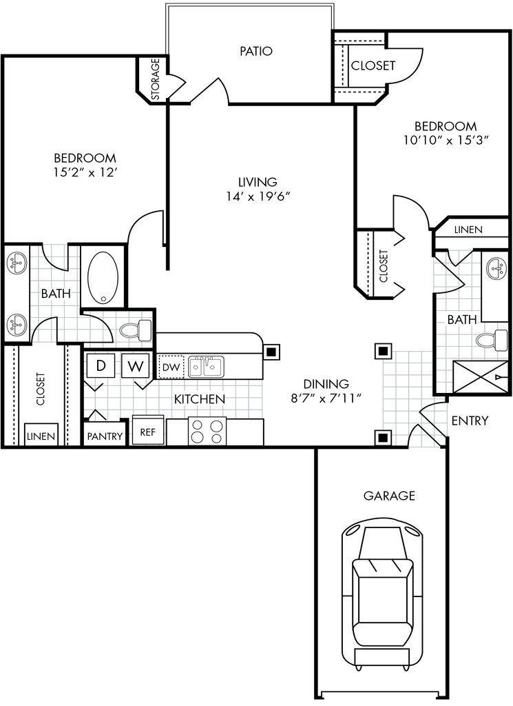 Berkshire B1 floor plan
